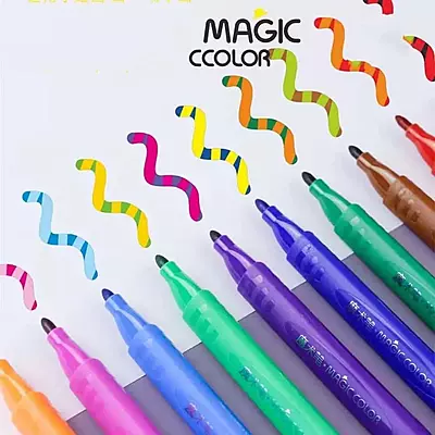 HMC Magic Pen Color Changing 10+2 White for Color Change