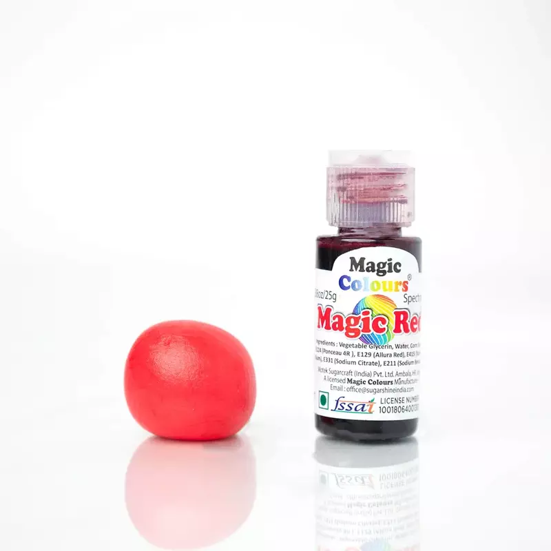 Red - Magic Gel Colour 25gm