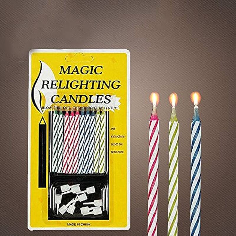 Magic Relighting candle