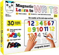 Magnetic - Learn to Write Number and Cap