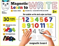Magnetic - Learn to Write Number and Cap