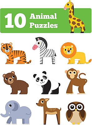 Magnetic Puzzle - Jungle Animals