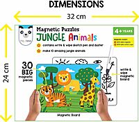 Magnetic Puzzle - Jungle Animals
