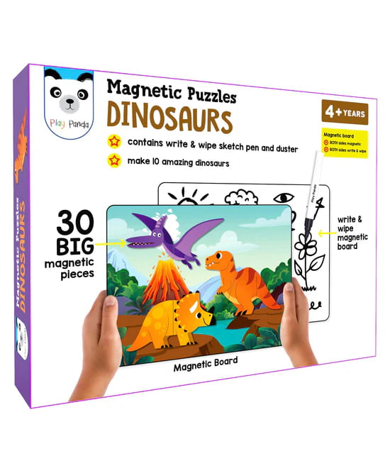 Magnetic Puzzle Dinosaurs