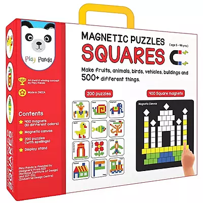 Magnetic Puzzles - Squares