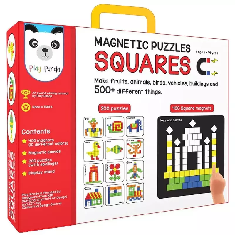 Magnetic Puzzles - Squares