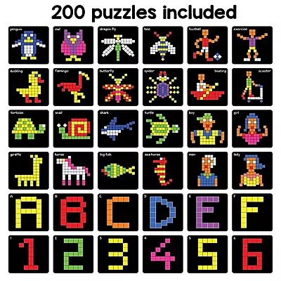 Magnetic Puzzles - Squares