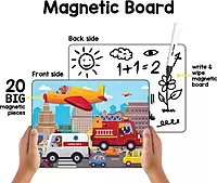 Magnetic Puzzles - Vehicles