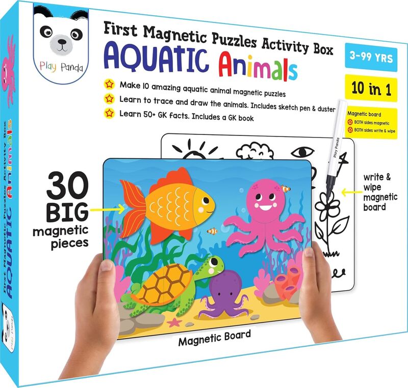 Magnetic Puzzles Aquatic Animals