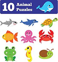 Magnetic Puzzles Aquatic Animals