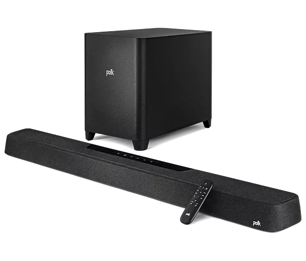 Polk MagniFi Max AX Flagship Dolby Atmos / DTS:X Sound Bar System with STEREO/DIMENSIONAL ARRAY®