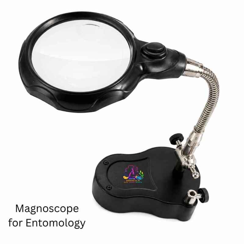 Magnoscope for Entomology for better view and angled photography