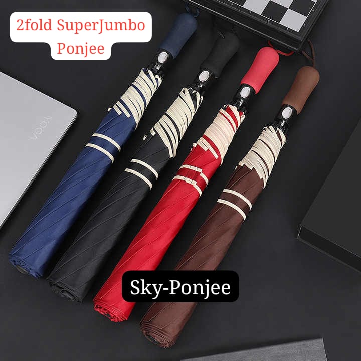 Super Jumbo Shahenshah Automatic 2fold Umbrella | (Pack of 12pcs) |  INR 250/piece