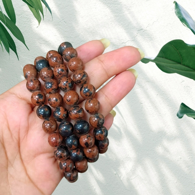 Mahogany Obsidian Bracelet
