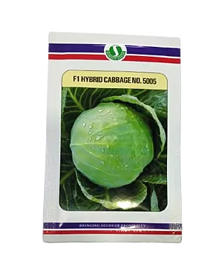 Mahyco Sungro Cabbage No. 5005 Seeds - 10 gm