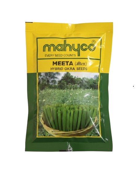 MAHYCO MEETA HYBRID BHINDI SEEDS by Mahyco