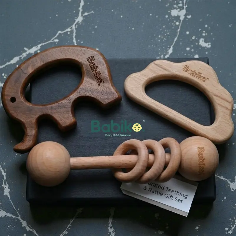Newborn Rattle & Teether Collection