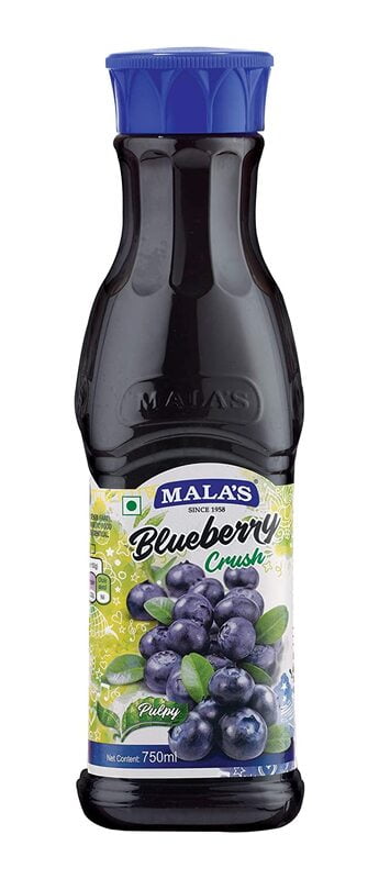 Mala's Blueberry Crush 750 ml