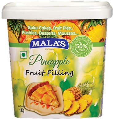 Mala's Pineapple Filling 1Kg