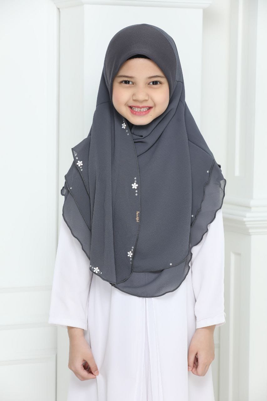 Malaysian Kids 2 layer Chiffon Instant Makhana