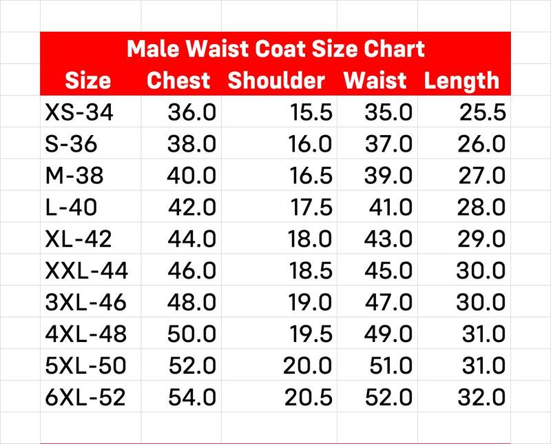 MFL Male Waist-Coat