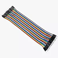Generic Male to Male Jumper Wires – 40 Pcs, 20cm Length (26 AWG) – Breadboard Prototyping Kit