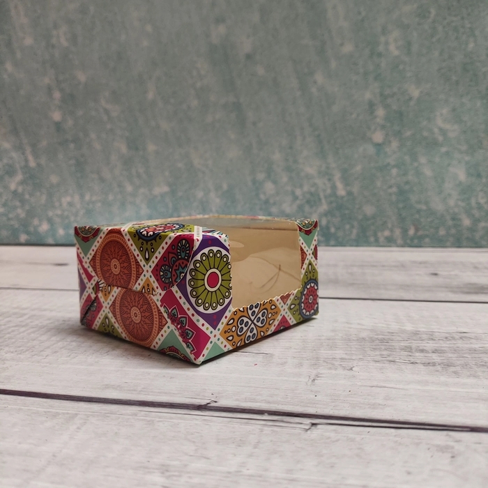 Mandala 1 Brownie/Cookie Box - 3*3*1.75 Inch