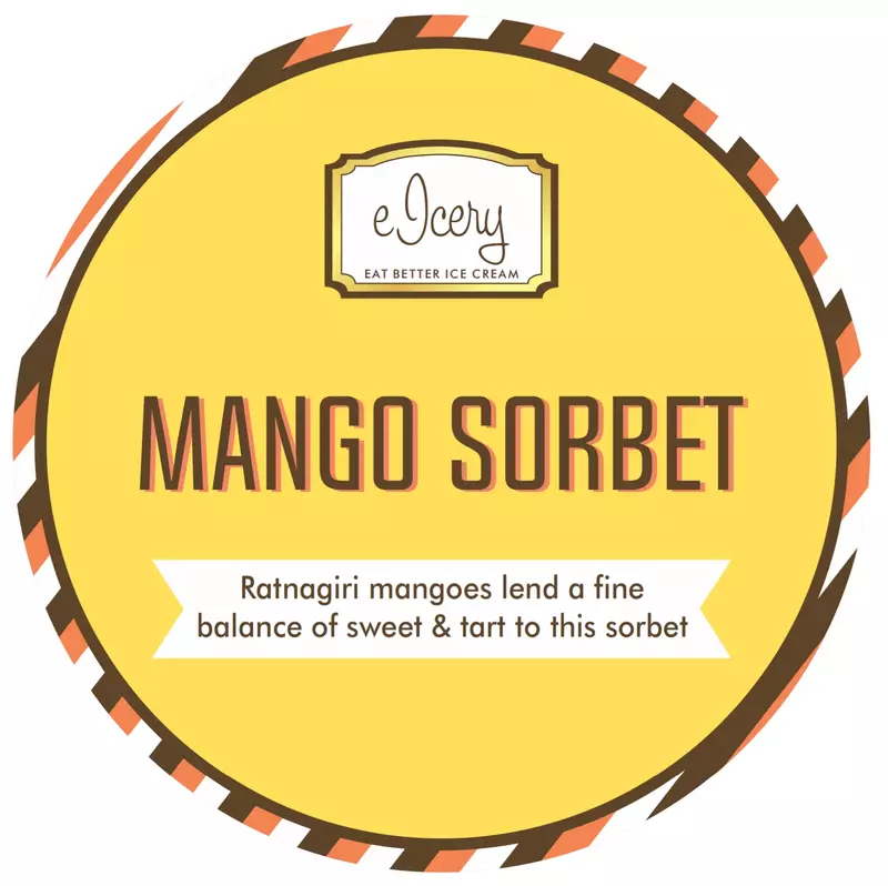 Mango Sorbet 500 ml - eIcery