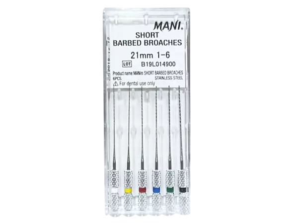 Mani Short Barbed Broaches