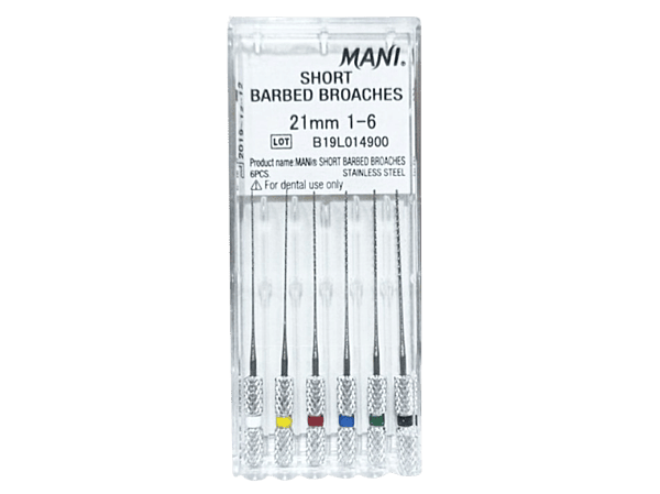 Mani Short Barbed Broaches