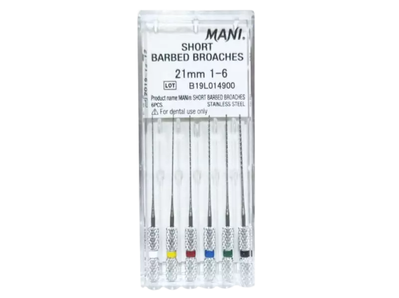 Mani Short Barbed Broaches