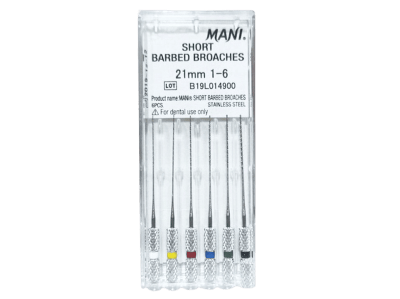 Mani Short Barbed Broaches