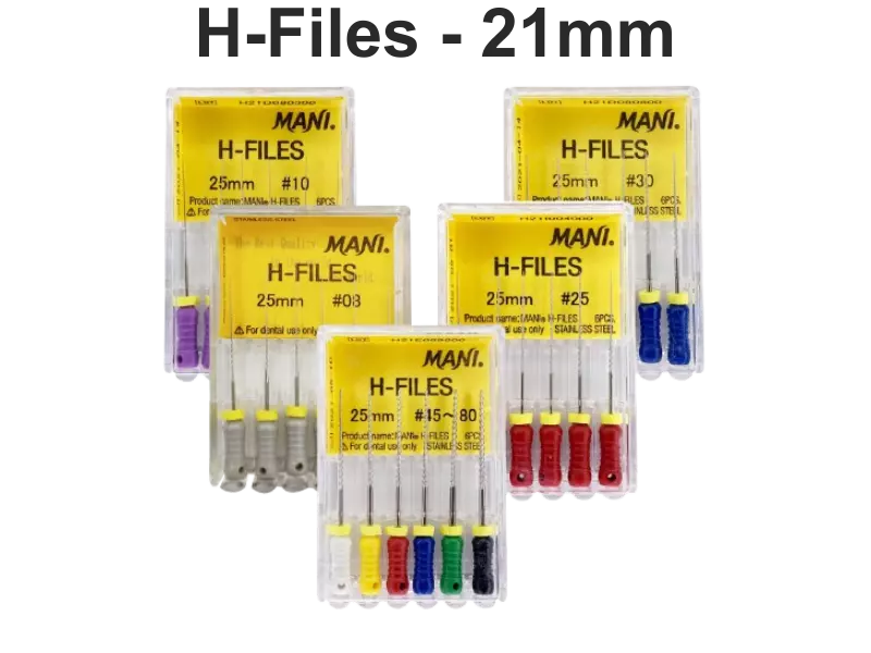 Mani H-Files - 21mm