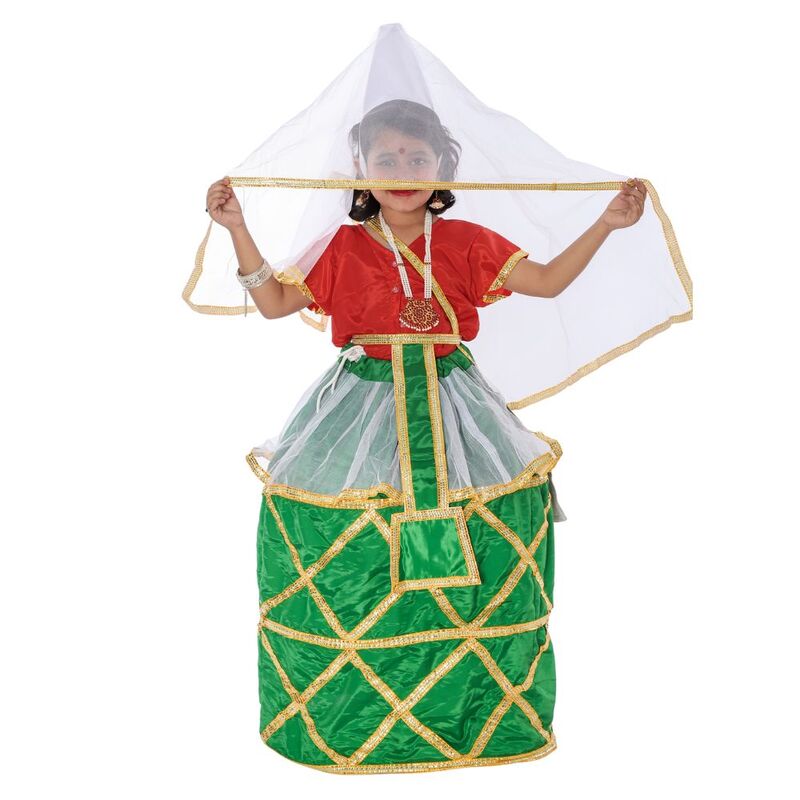 Manipuri Dance Fancy Dress