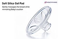 Manual Breast Pump – 3 Suction Modes, Soft Cushion, Easy Pumping (White))