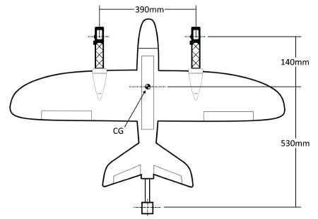 Mapbird evo model (XUAV Talon V-tail FPV Plane Aircraft Kit V3) XUAV-FRMS-119 - Flight RC plane