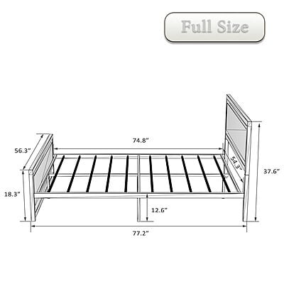 Vikinterio Platform Bed