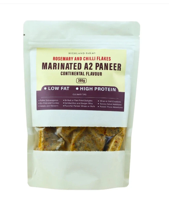 Marinated A2 Low Fat Paneer 300 Gms
