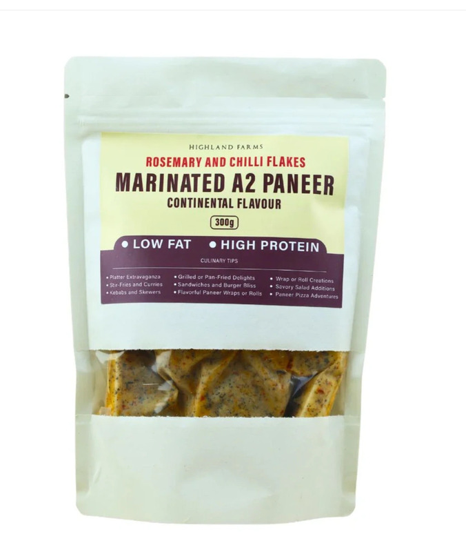 Marinated A2 Low Fat Paneer 300 Gms