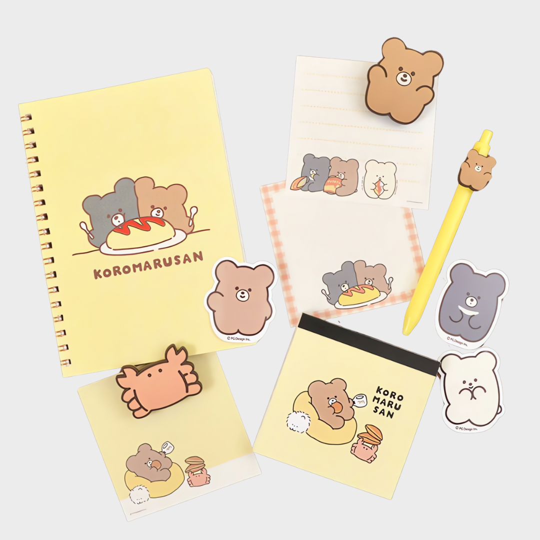 PG Design | Ballpoint Pen | Black Ink | Koromaru-San | With Rubber Mascot | Maron