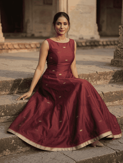 Aadhira - ఆధిరా ( Narayanpet Cotton Gown )