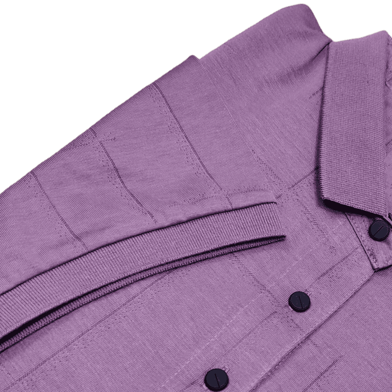 Maroon Self Design Tshirt