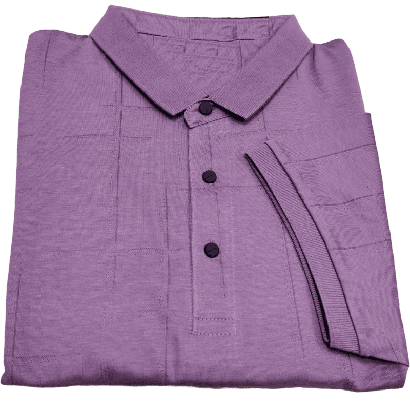 Maroon Self Design Tshirt