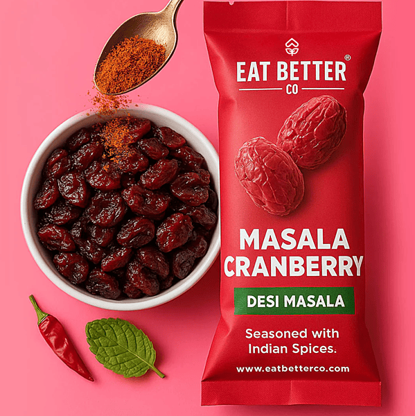 Masala Cranberry 40 Gms - Eat Better