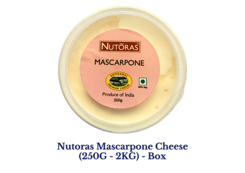 Nutoras Mascarpone Cheese (250G - 2KG) - Box Nutoras Mascarpone Cheese (250G - 2KG) - Box