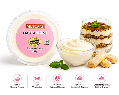 Nutoras Mascarpone 250G Nutoras Mascarpone 250G