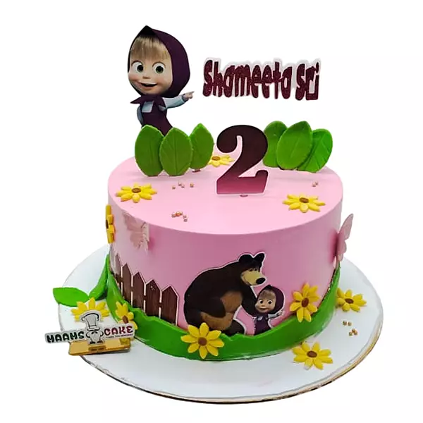 Masha and the Bear Pink Finish