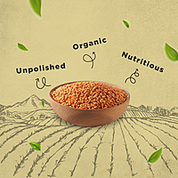 Organic Unpolished Masoor Malka (Red)