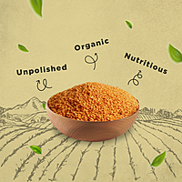 Organic Unpolished Masoor Dal Split