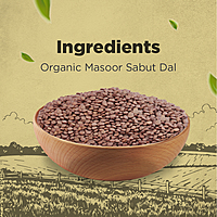 Organic Unpolished Masoor Whole (Sabut)